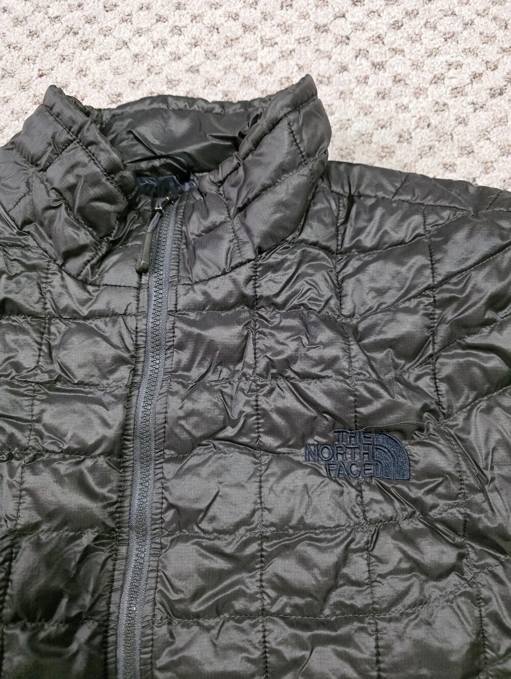 The North Face Men's Dark Green Thermoball Jacket